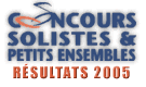 Concours Solistes 2005
